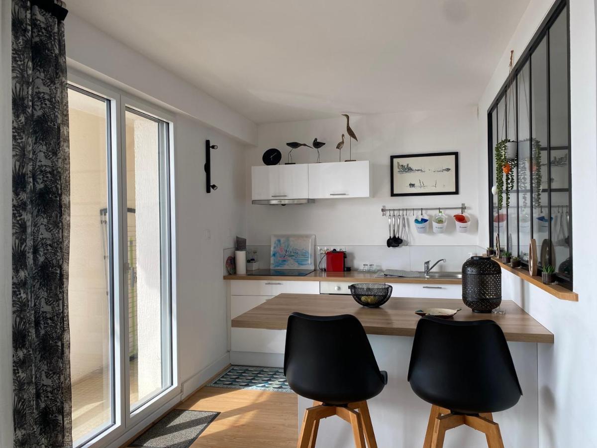 Splendide Vue Face A La Mer Avec Garage Concarneau Εξωτερικό φωτογραφία