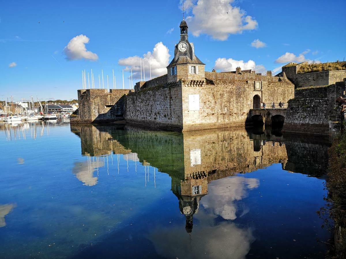 Splendide Vue Face A La Mer Avec Garage Concarneau Εξωτερικό φωτογραφία